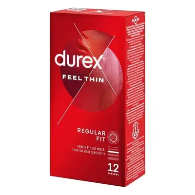 DUREX Feel Thin Regular Fit prezervativ 12ks