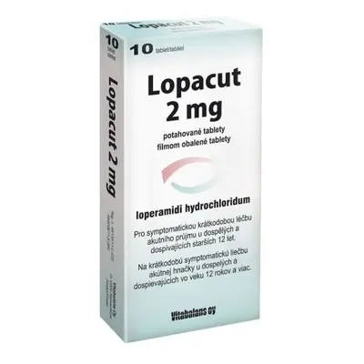 LOPACUT 2MG TBL FLM 10