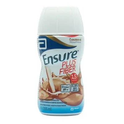 ENSURE PLUS FIBER ČOKOLÁDOVÁ PŘÍCHUŤ POR SOL 1X200ML