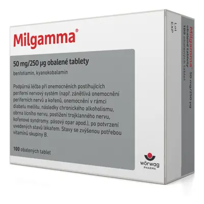 MILGAMMA 50MG/250MCG TBL OBD 100