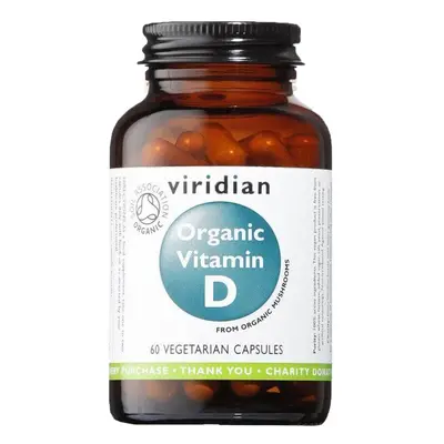 Viridian Organic Vitamin D 60 cps