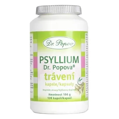 Dr.Popov Psyllium Trávení cps.120