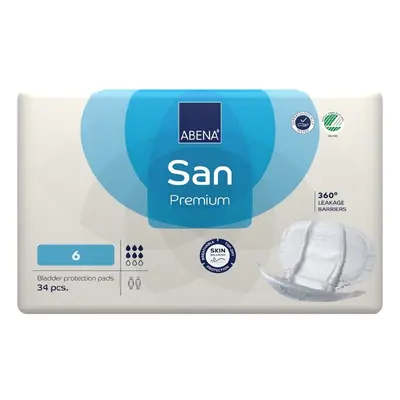 ABENA SAN PREMIUM 6 Inkont.pleny (34 ks)