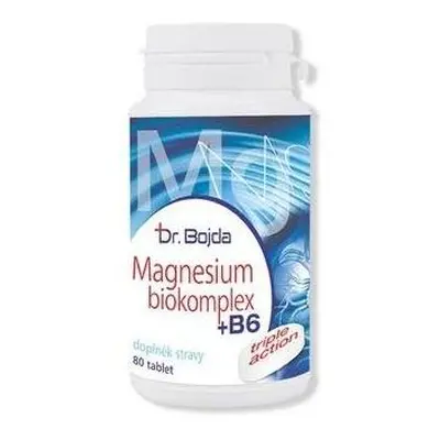 MAGNESIUM Biokomplex + B6 tbl.80 Dr.Bojda