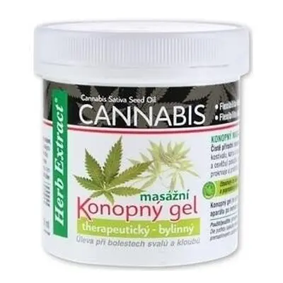 HerbExtract Cannabis konopný masážní gel 250ml