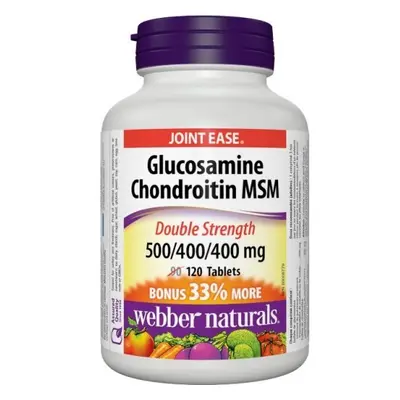 Webber Naturals Glucosamine Chondroitine MSM 500/400/400 mg 120 tbl