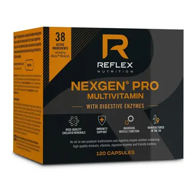 Reflex Nutrition Nexgen PRO multivitamín Digestive Enzymes 120 kapslí