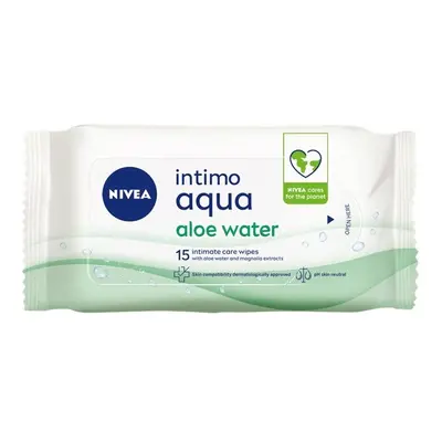 NIVEA Aloe ubrousky pro intimní hygienu 15ks