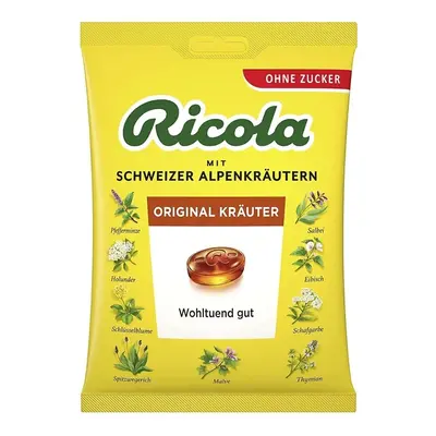 RICOLA Original bylinný bez cukru 75g