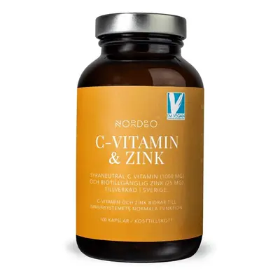 Nordbo C-Vitamin&Zink cps.100