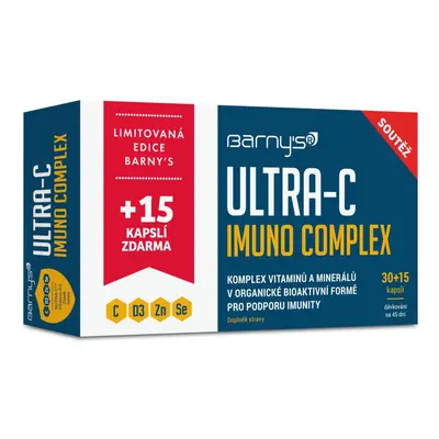 Barnys ULTRA-C Imuno Complex cps.30+15 zdarma