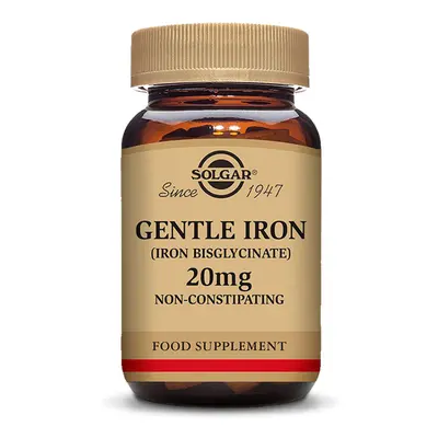 Solgar Gentle Iron 20 mg železo bisglycinát 90 kapslí