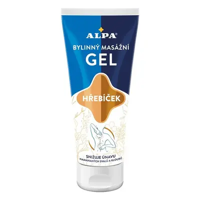 Alpa bylinný masážní gel hřebíček 100ml