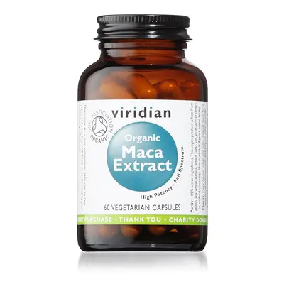 Viridian Maca Extract Organic BIO cps.60