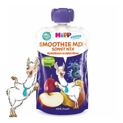 HiPP Smoothie Jablko-Hruška-Borůvky BIO 120ml