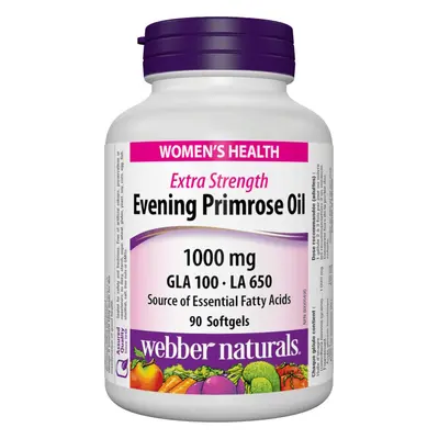 Webber Naturals Evening Primrose Oil 1000 mg 90 tob