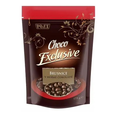 POEX Choco Exclusive Brusnice v hořké čoko.175g