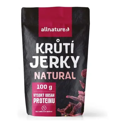 Allnature Turkey Natural Jerky sušené krůtí maso 100g