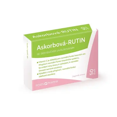 Rosen Askorbová RUTIN drg.50