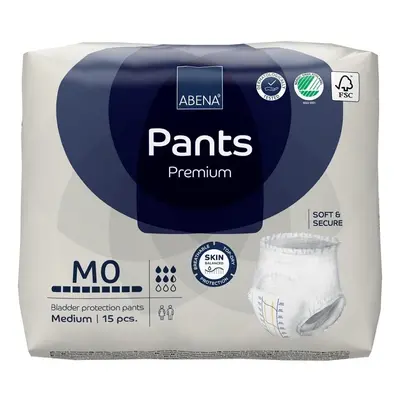 ABENA PANTS PREMIUM M0 KALHOTKY ABSORPČNÍ NAVLÉKACÍ, PRODYŠNÉ, BOKY 80-11