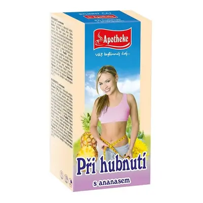 Apotheke Při hubnutí s ananasem čaj 20x1.5g