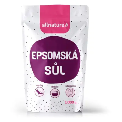 Allnature Epsomská sůl 1000g