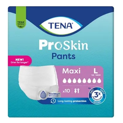 TENA Proskin Pants Maxi L Inkontinenční kalhotky 10ks