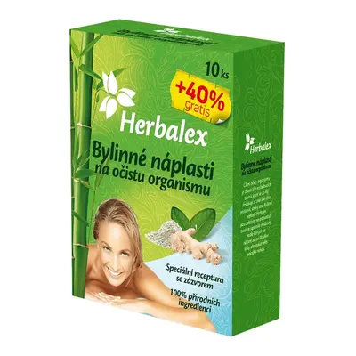 Herbalex bylinné detoxikační náplasti 10ks