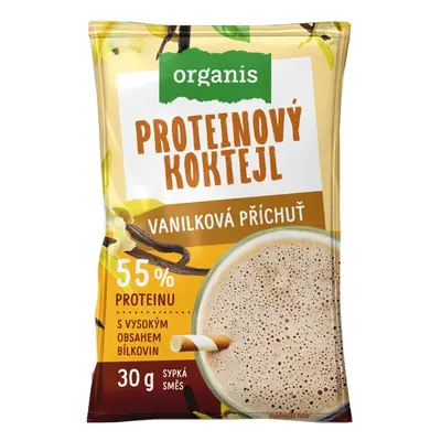 Organis Proteinový koktejl vanilka 30g