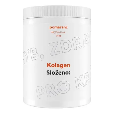 Složeno: Kolagen 360g pomeranč