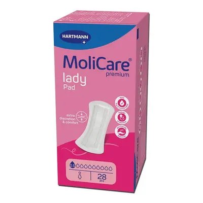 MoliCare Lady inkontinenční vložky 0.5 kapky 70ml 28ks