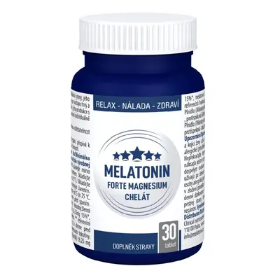 Clinical Melatonin Forte Magnesium chelát tbl.30