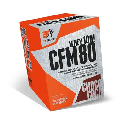 Extrifit CFM Instant Whey 80 20 x 30g choco coco