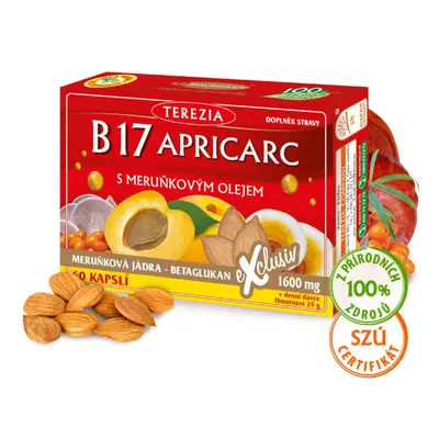 TEREZIA B17 APRICARC s meruňkovým olejem 60 kapslí