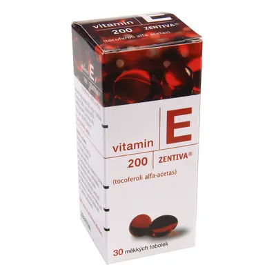 VITAMIN E ZENTIVA 200MG CPS MOL 30