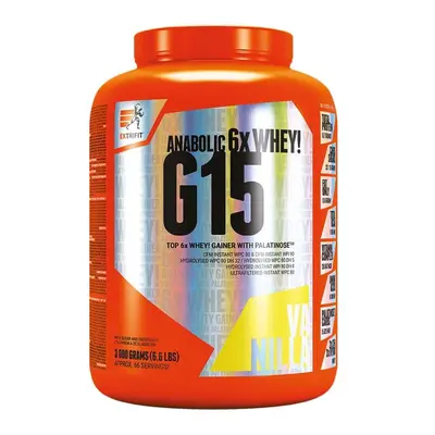 Extrifit G 15 gainer 3000g vanilla