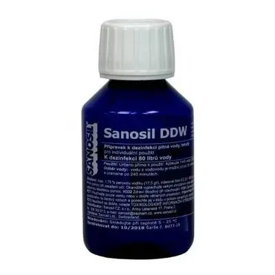 Sanosil DDW dezinfekce pit.vody 80ml/80l vody