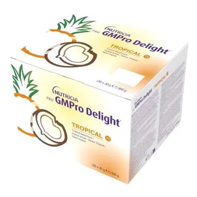 PKU GMPRO DELIGHT 15 S PŘÍCHUTÍ TROPICKÉHO OVOCE POR PLV SOL 30X30G