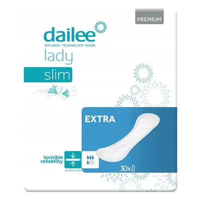 Dailee Lady Premium Slim EXTRA inkontinenční vložky pro ženy 30 ks