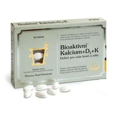 Bioaktivní Kalcium+D3+K1+K2 tbl.60