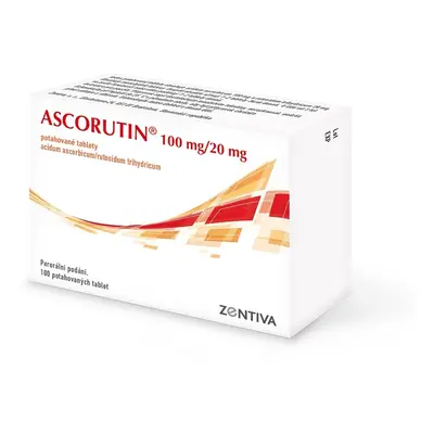 ASCORUTIN 100MG/20MG TBL FLM 100(4X25)