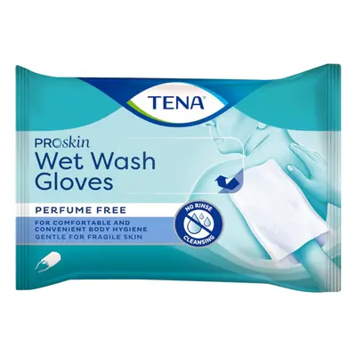 TENA Wet Wash Glove Mycí vlhčené rukavice 8ks 1161