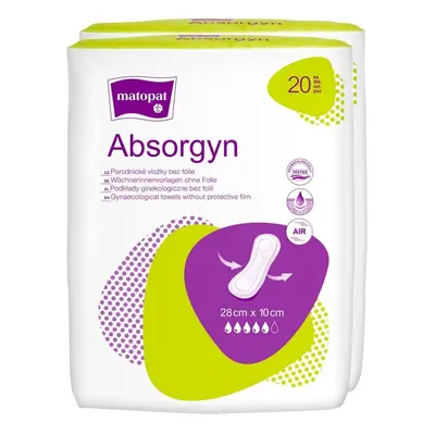 Absorgyn porodnické vložky duo pack 2x20ks