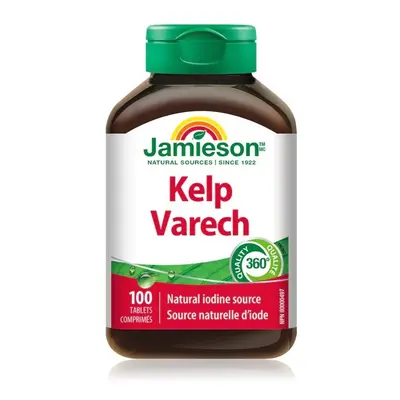 JAMIESON Kelp mořské řasy 650 mcg tbl.100