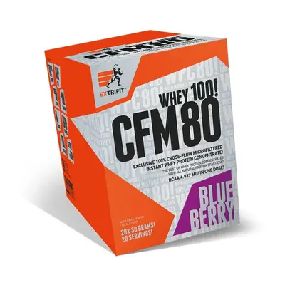 Extrifit CFM Instant Whey 80 20 x 30g blueberry