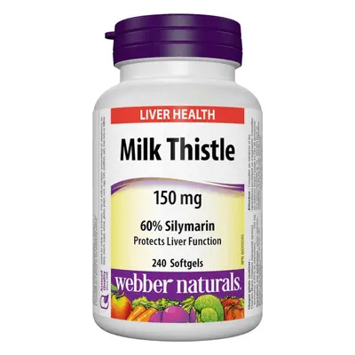 Webber Naturals Milk Thistle 150 mg 240 tob