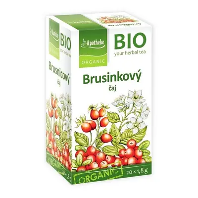 Apotheke BIO Brusinkový ovocný čaj 20x1.8g