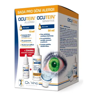 OCUTEIN ALLERGO oční kapky 15ml + oční voda 50ml