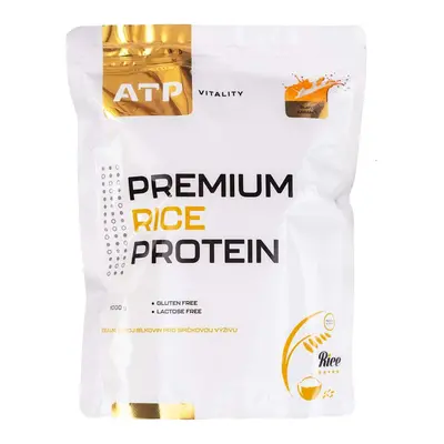 ATP Vitality Premium Rice Protein 1000 g slaný karamel