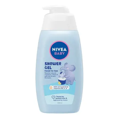 NIVEA Baby Shower gel na tělo a vlásky 500ml